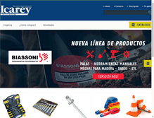 Tablet Screenshot of icarey.com.uy